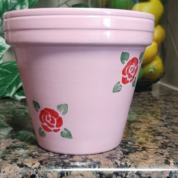 Rose Flower Pot - Picture 3 of 7